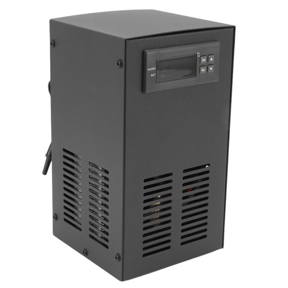 Aquarium Chiller, Metal Quiet Large Power Aquarium Water Chiller For Seawater US Plug