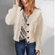 thumbnail image 1 of Puntoco Suéter Mujer Color Sólido Cuello En V Punto Casual Moda Manga Larga Tops Blusa Navidad Liquidación Puntoco Puntoco-1350, 1 of 6