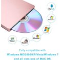 thumbnail image 4 of External DVD Drive USB 2.0 CD Burner Player VCD Writer for Windows Mac OS Laptop Desktop PC, 4 of 6