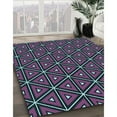 thumbnail image 2 of Ahgly Company Indoor Rectangle Patterned Very Peri Purple Area Rugs, 5' x 8', 2 of 6