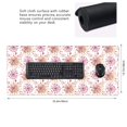 thumbnail image 2 of Hirioo Fireworks for Mouse Pad ,Anti-Slip Base, Durable Stitched Edges, Perfect for Gaming, Office, and Home Use,16x35.5in, 2 of 9