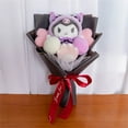 thumbnail image 2 of Kuromi My Melody Cinnamoroll Hello Kitty Sanrio Anime Doll Toy Cartoon Plush Bouquet Woman Valentine‘s Day Girls Christmas Gifts, 2 of 7