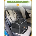 thumbnail image 4 of Morpilot Bolsa transportadora para mascotas, bolsa transportadora portátil para gatos con apertura superior, tapete extraíble y malla transpirable, bolsa transportadora plegable para perros y gatos, c, 4 of 5