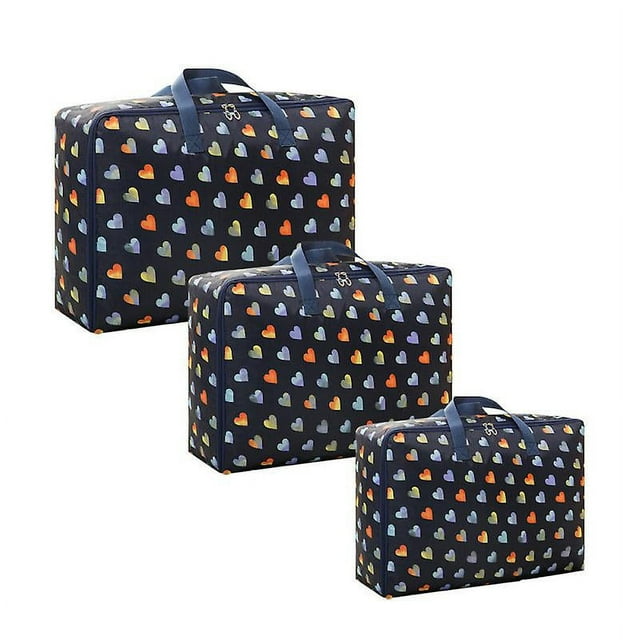3 bolsas de almacenamiento para edredón.
