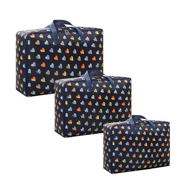 3 bolsas de almacenamiento para edredón.