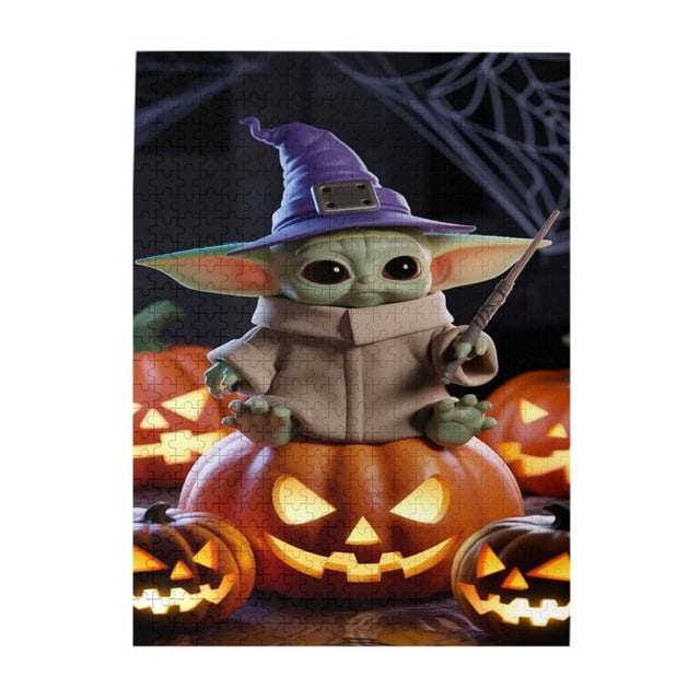 Rompecabezas de Yoda de 1000 piezas de madera para la memoria, agilidad, juegos familiares, juguetes para niños, niñas y adultos, regalos desafiantes para decoración del hogar