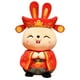 thumbnail image 1 of KAKOWELY Muñeco de mascota de conejo de peluche adorable muñeco de conejito del zodiaco adorno de muñeca de Año Nuevo, 1 of 4