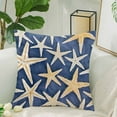 thumbnail image 2 of MKHERT Starfish Throw Pillowcase Pillow Cover Cushion Couver 18x18 inch, 2 of 2