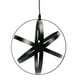 thumbnail image 1 of Luces de exhibición, lámpara colgante de metal negro, decoración industrial, decoración vintage, estética elegante, 1 of 12