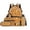Cartoon Capybara, variant on Bulopur Cartoon School Backpack Set of 4 for Kids 17 Inch Water Resistant School Bag with Lunch Box, Pencil Case & Water Bottle Cover, Puppy Backpack for Grades 3-6