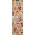 thumbnail image 2 of Unique Loom Desert Sedona Rug Multi/Black 2' 2" x 6' 9" Runner Geometric Bohemian Perfect For Bathroom Hallway Mud Room Laundry Room, 2 of 5