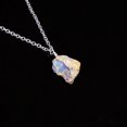 thumbnail image 3 of Raw Opal Necklace Wire Wrap Necklace Opal Jewelry Pendant Necklace for Women, 3 of 4