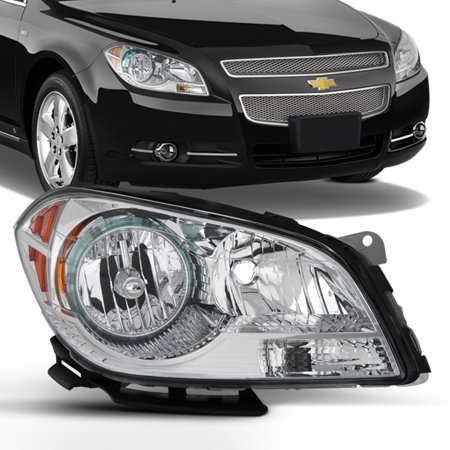 - Fits 2008 2009 2011 2012 Chevy Malibu Passenger Side Headlight Headlamp Assembly