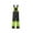 Lime & Black, variant on Premium High-Viz Bib Overall, Lime & Black - Extra Large