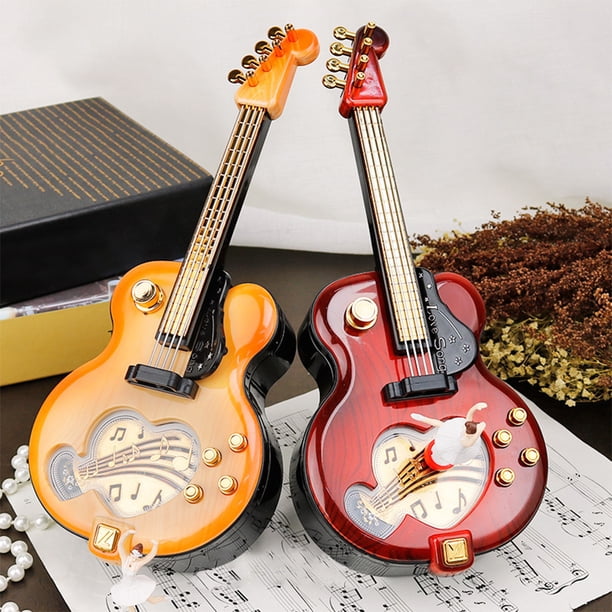 Fiudx Liquidación De Ahorros De Verano Caja De Música Para Violín, Caja De Música Para Violín, Baile Giratorio, Caja De Música Para Niña Pequeña, Regalos De Vestir, Regalos De Vacaciones