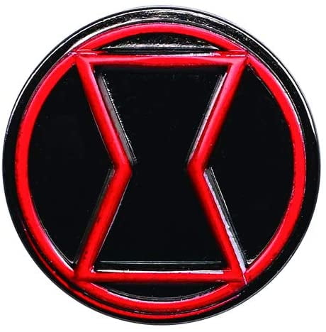 X-Men Red/Black Shoulder Logo 1 1/4" Diameter Metal/Enamel Pin 