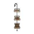 thumbnail image 4 of Linon Chrisley Metal Wall Shelves in Black, 4 of 17