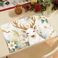 thumbnail image 4 of Decoraciones de la Mesa de Navidad 42 * 32 * 1 cm / 16.5 * 12.5 * 0.3 en la Decoración de Navidad de Renos para Escenas de la Mesa de Comedor de Navidad, 4 of 6