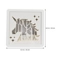 thumbnail image 6 of LEORX 1Set Lightbox Photography 3D Paper Carving Light Box with Unicorn, 6 of 8