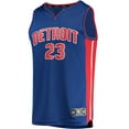 thumbnail image 2 of Men's Fanatics Jaden Ivey Blue Detroit Pistons Break Replica Player Jersey - Icon Edition, 2 of 3