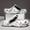 White, variant on Men's Solid Color Hollow-Out Fashion EVA Sandals, Comfortable Non-Slip Durable Lightweight Slippers, Suitable for Men's Outdoor Activities