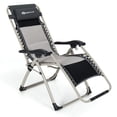 thumbnail image 1 of Costway Rembourré Zéro Gravité Chaise Réglable Pliante Couverture de Salon Inclinable Inclus, 1 of 8