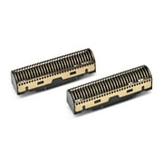 GAMMA+ Replacement Set of 2 Gold Titanium Forged Cutters for Absolute Zero and Prodigy Shavers