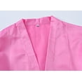 thumbnail image 3 of ATOGUTA Baby Kids Girls Silk Kimono Robe Bath Robes Girl Satin Robe Nightgown for Wedding Birthday Spa Party Hot Pink, Size 2T-11, 3 of 8