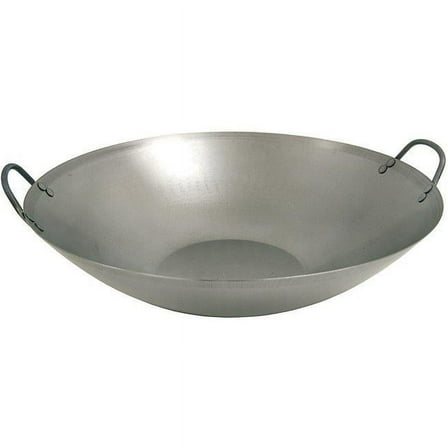 Barbour 8540 Classic Flat Bottom Steel Wok