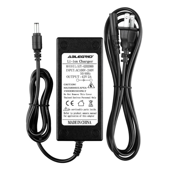 42V 2A AC Adapter Only Suitable For Gotrax Electric Scooter Charger Power Supply