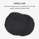 thumbnail image 4 of Sidaley 100x almohadillas para los oídos, auriculares montados en la cabeza, fundas elásticas transpirables de un solo , accesorios para Relojes inteligentes Negro, 4 of 6