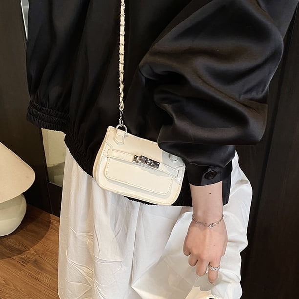 Mini bolso cuadrado retro coreano para mujer, nuevo estilo de primavera 2025, bolso bandolera informal retro de nicho