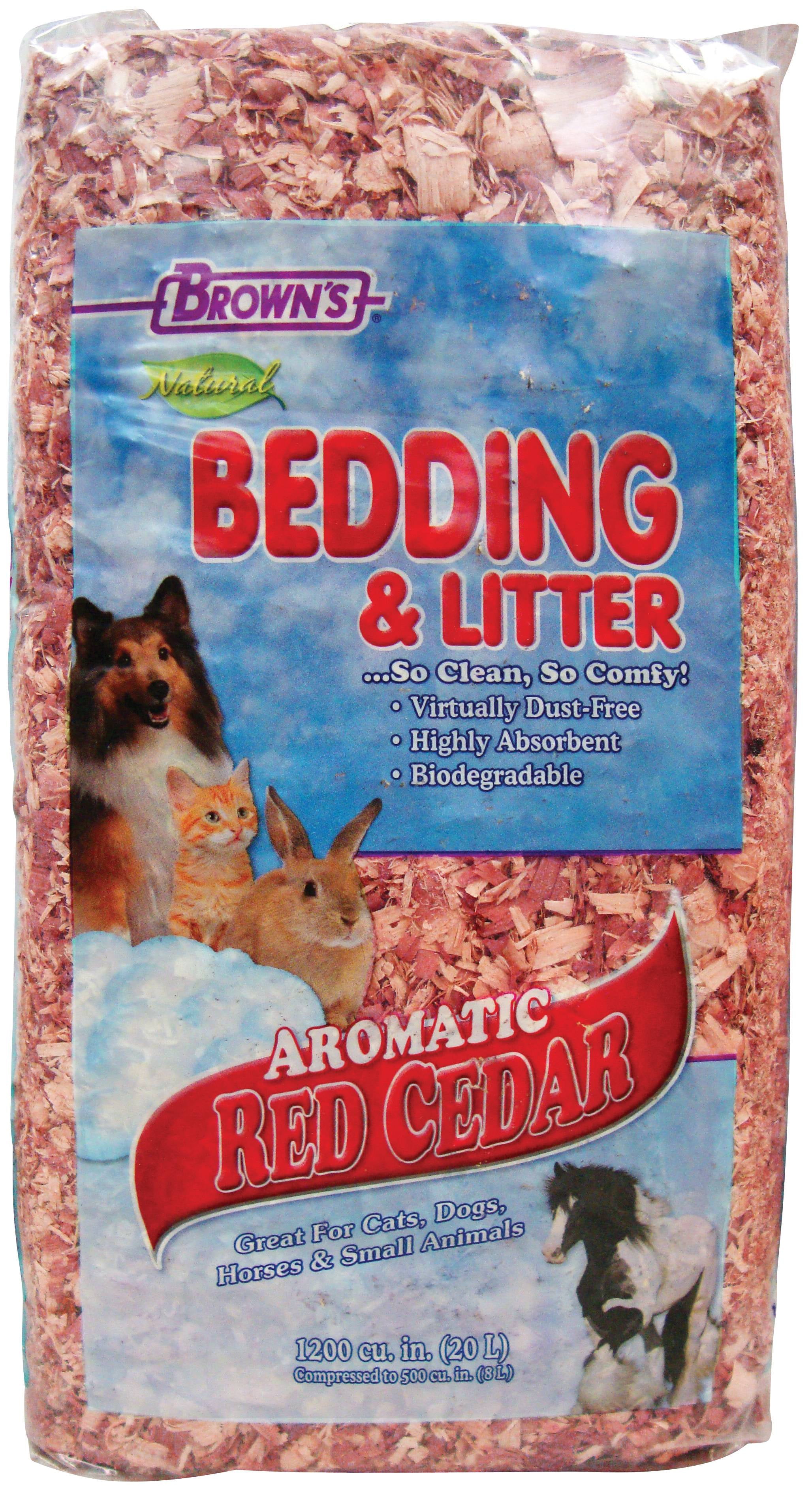 Brown's Red Cedar Bedding, 1200 cu. In.