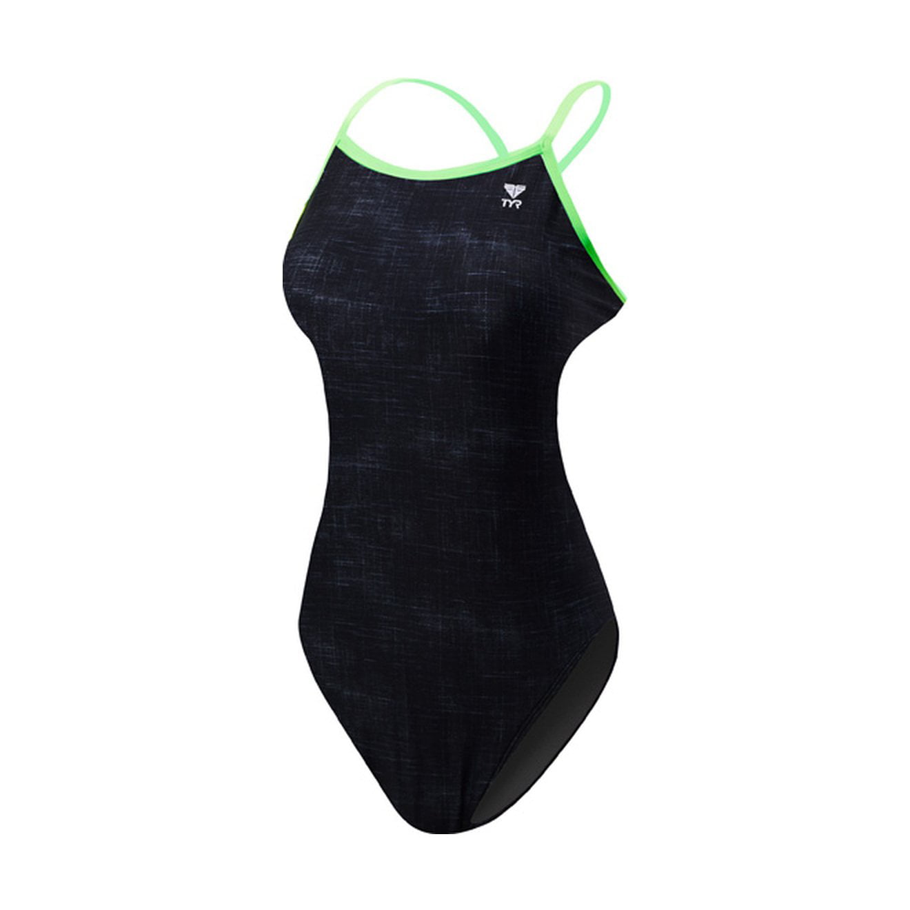 Womens Blue Green Silver Fern Leaf Center Areca Palm One Piece Swimming Suit 8