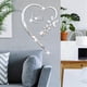 thumbnail image 4 of Heart-Shaped Mirror Stickers, Self-Adhesive Acrylic Mirror Stickers Art Murals, DIY Wall Art Home De, 4 of 5