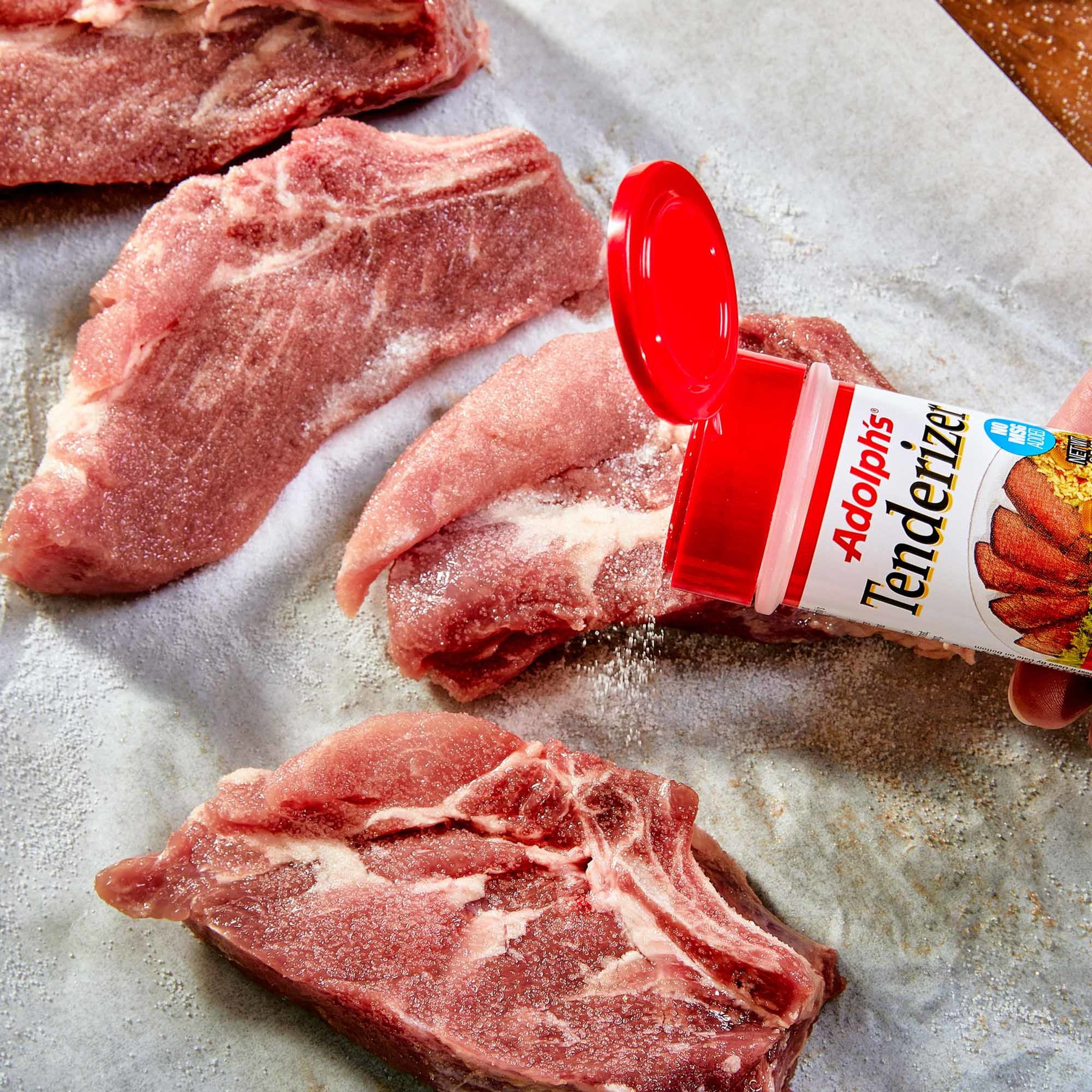 (3 pack) Adolph's Unseasoned Tenderizer, 3.5 oz Bottle