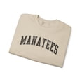 thumbnail image 3 of Manatee Sweatshirt Gifts Crew Neck Shirt Long Sleeve Unisex, 3 of 7