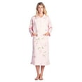 thumbnail image 2 of Casual Nights Women's Long Quilted Robe House Dress, 2 of 2