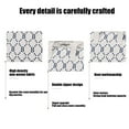thumbnail image 5 of Staron under $5! Large Capacity Storage Bag for Christmas Decorations, White Organizer Tote with Reinforced Handles Double Zipper, Heavy Duty Bag for Clothes Toys Holiday Items, 5 of 7
