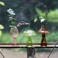 thumbnail image 4 of Mushroom Glass Vase Plant Hydroponic Vase Aromatherapy Bottle,E, 4 of 5