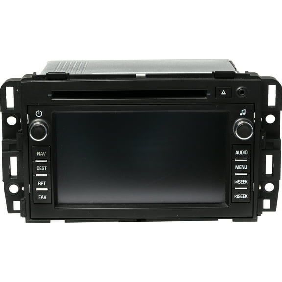 Restored 200708 GMC Acadia AM FM Radio CD Player DVDNavi Aux Port Part 25897059 Opt U3R (Refurbished)