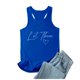 thumbnail image 1 of Camiseta sin mangas informal para mujer: camiseta sin mangas de cuello redondo con estampado de letras veraniego y corte holgado para ocasiones informales., 1 of 5