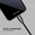 thumbnail image 5 of Liquipel Powertek Denim 6' USB-C to USB-C Cable, Black, 5 of 7