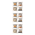 thumbnail image 4 of Funda de almohada decorativa Injueey 4 unids/set para Día de Acción de Gracias Halloween-7, 4 of 6