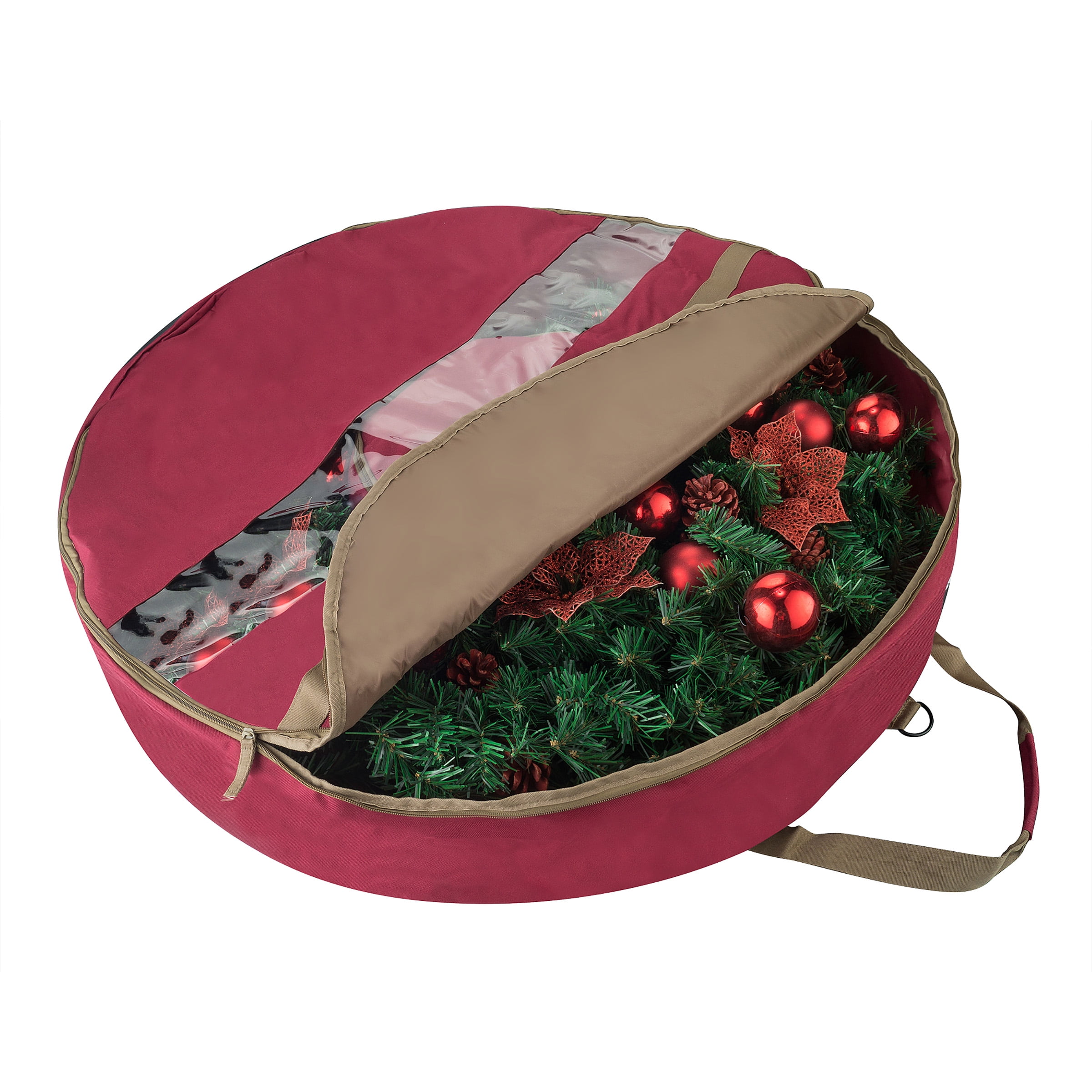 New Rubbermaid 27  wreath storage bag with handles