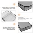 thumbnail image 3 of 3Pcs Durable Clothes Storage Bin Foldable Storage Basket Underbed Storage Bag, 3 of 7