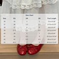 thumbnail image 3 of Women Tassel Bow Ballet Flats, Round Toe Slip‑On Soft Ballerina Shoes, Lightweight Flat Dress Shoes for Party Wedding Office, 3 of 9
