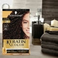 thumbnail image 3 of Schwarzkopf Keratin Color, Color & Moisture Permanent Hair Color Cream, 4.2 Dark Brown, 3 of 5