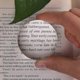 thumbnail image 4 of 2 Inch Magnifying Dome - Portable Paperweight 8x Magnifier Clear Reading Aid Magnifying Glass Dome, 4 of 5