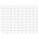 thumbnail image 3 of Gancho de acero galvanizado, 100 piezas Gancho para colgar Gancho para colgar galvanizado Gancho para techo Fabricado con cuidado, 3 of 14